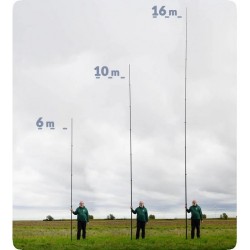 Teleskopski prenosni stolp Hybrid 10m 